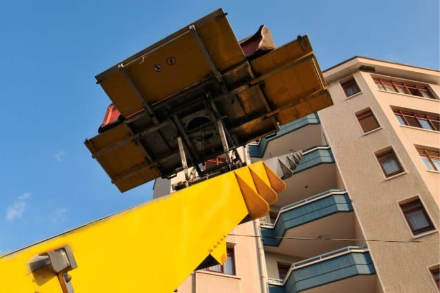Servicio de elevador para mudanzas
