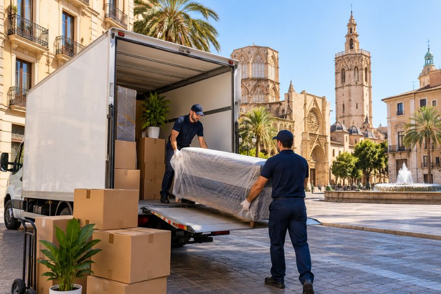 Empresa de transporte local Valencia